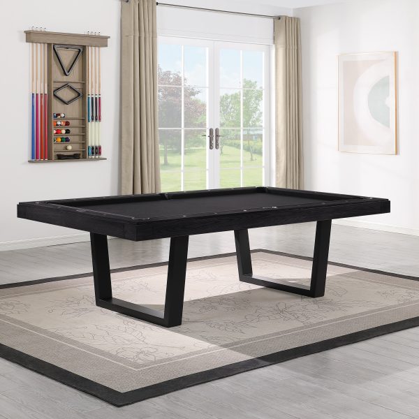 Pooltafel billard Aerial Black Oak