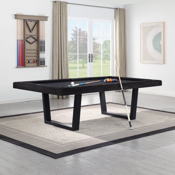 Pooltafel billard Aerial Black Oak