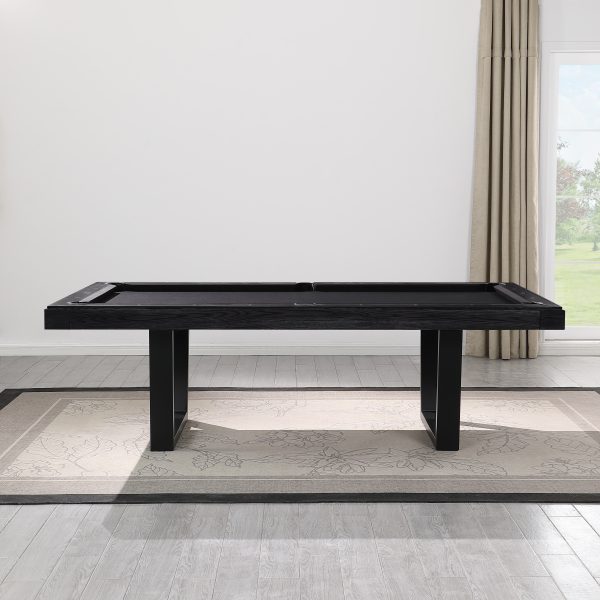 Pooltafel billard Aerial Black Oak