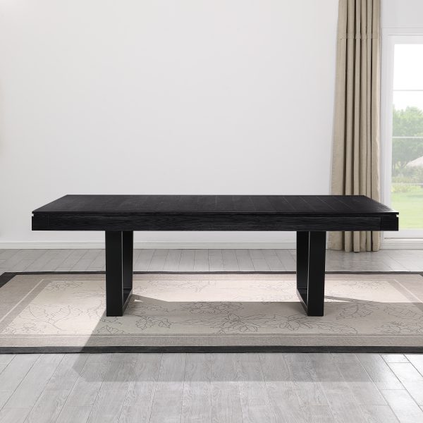 Pooltafel billard Aerial Black Oak