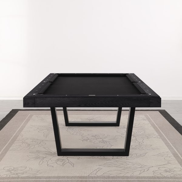 Pooltafel billard Aerial Black Oak