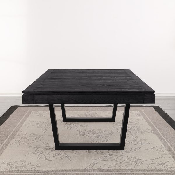 Pooltafel billard Aerial Black Oak