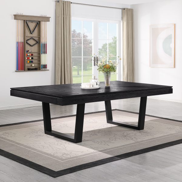 Pooltafel billard Aerial Black Oak