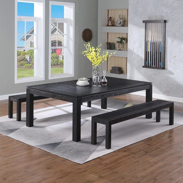 billard pooltafel linea black oak