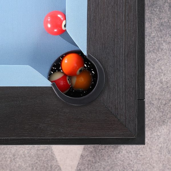 billard pooltafel linea black oak