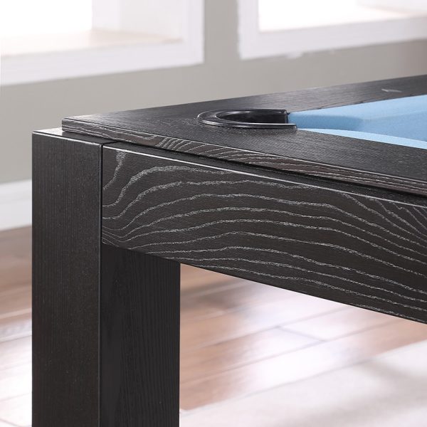 billard pooltafel linea black oak