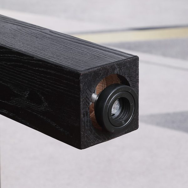 billard pooltafel linea black oak