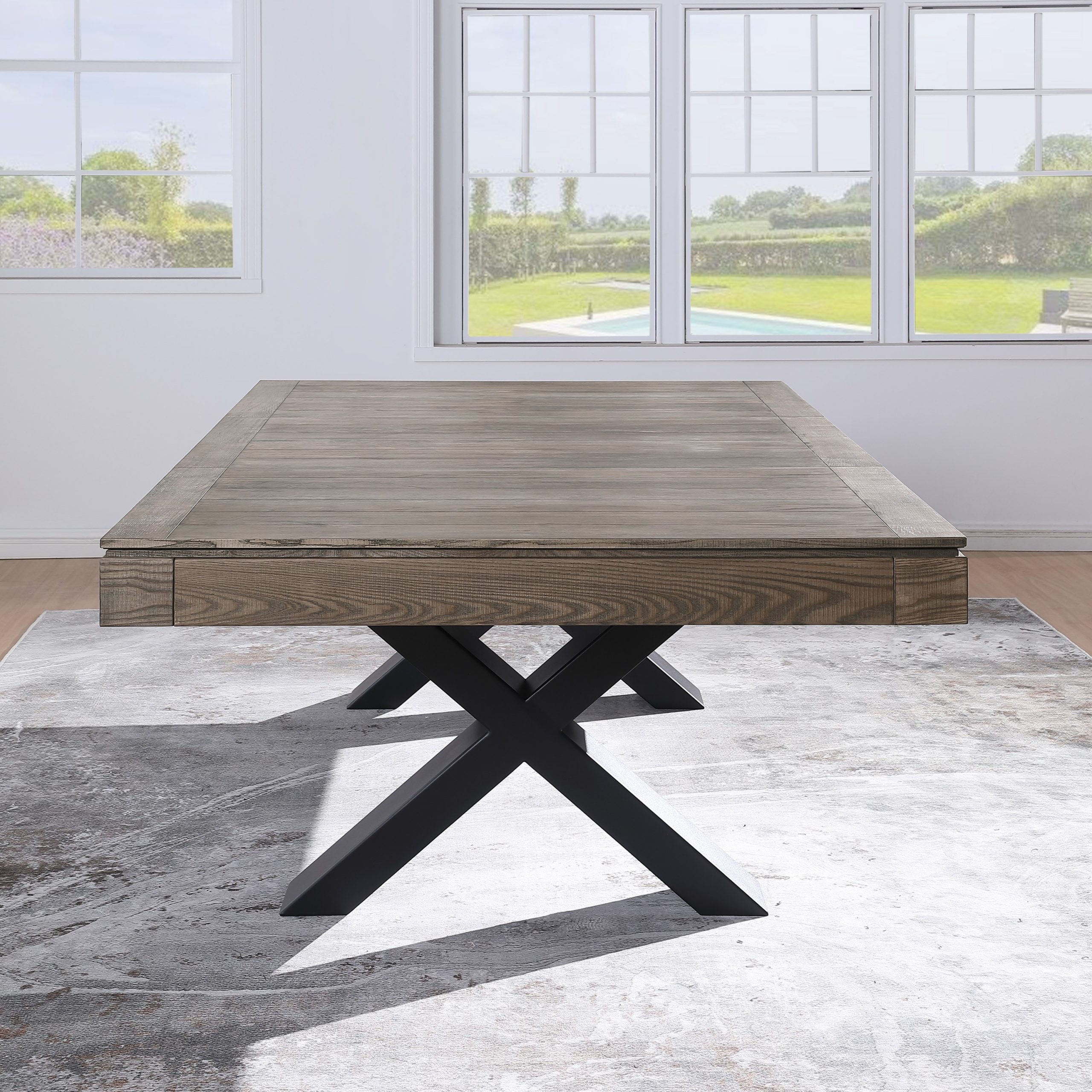 Pooltafel billard Nordic Cross Vintage oak