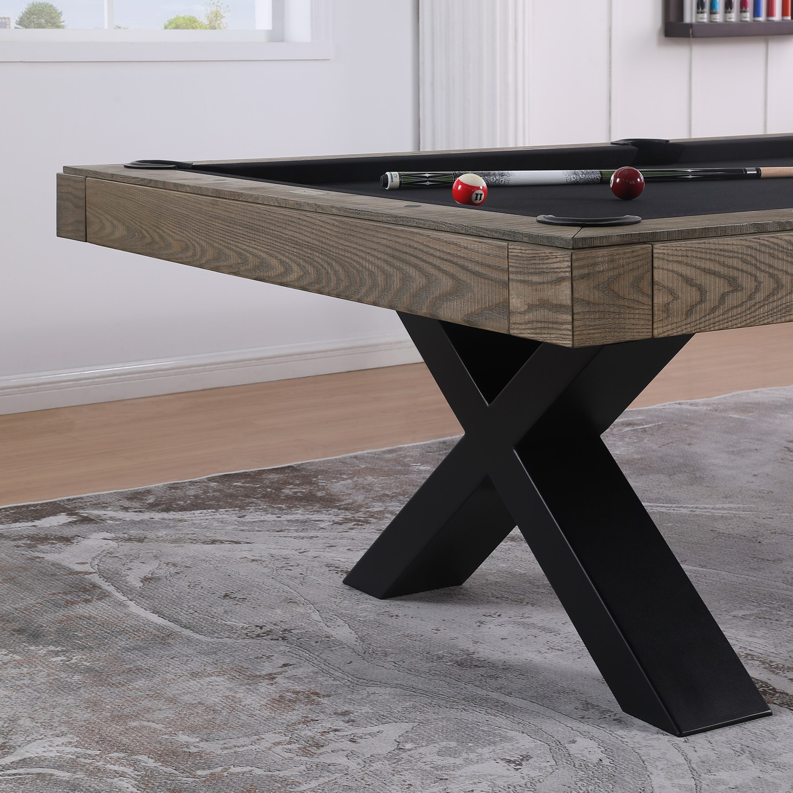 Pooltafel billard Nordic Cross Vintage oak